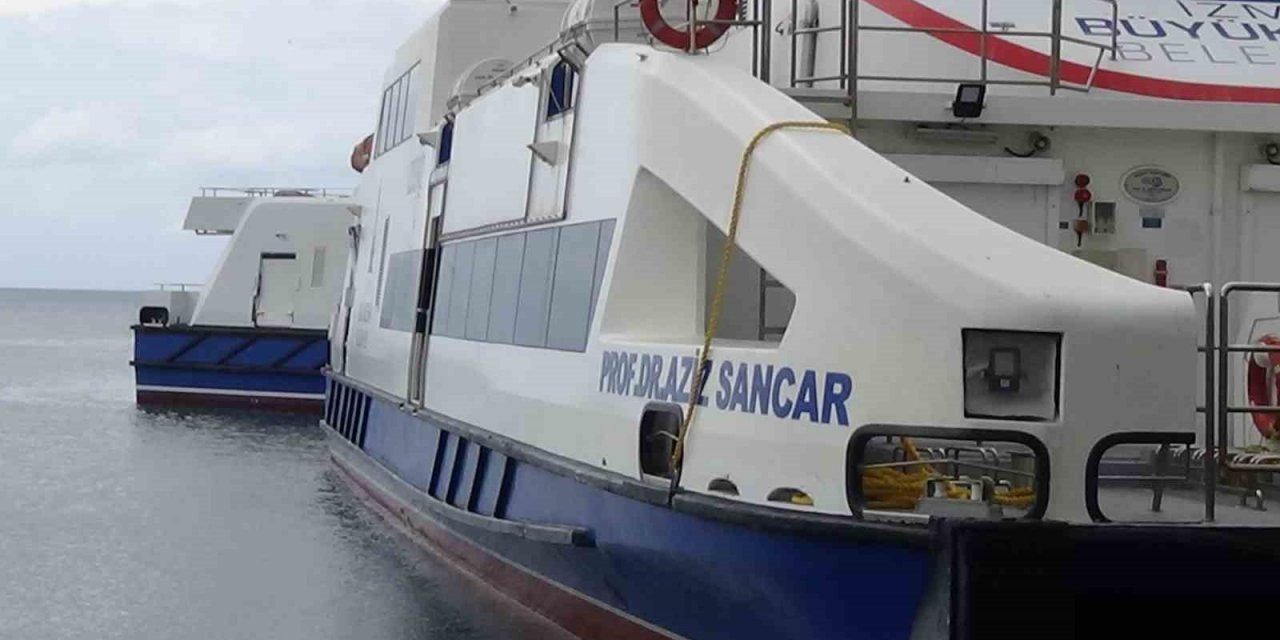 İzmir’de deniz ulaşımı iptal edildi