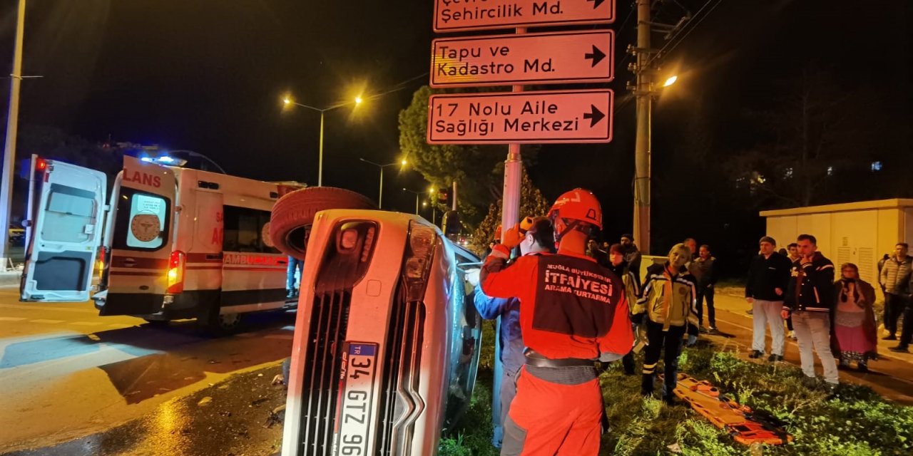 Menteşe’de kaza: 1 yaralı