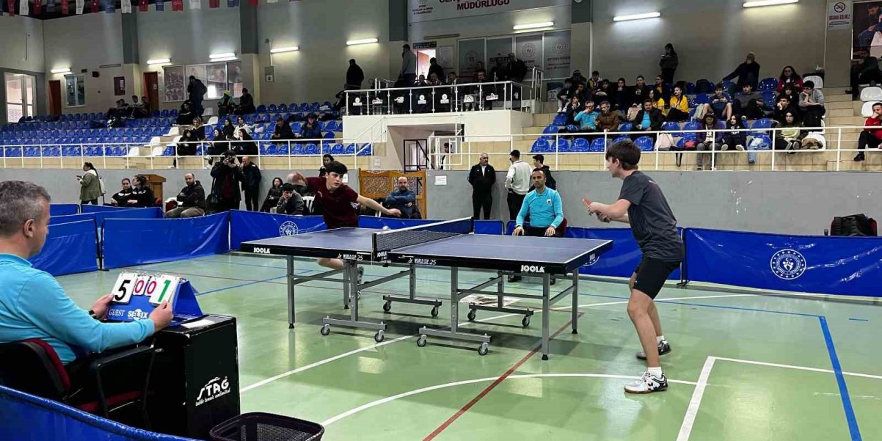 Masa Tenisi Türkiye Şampiyonları Aydın’da belli oldu
