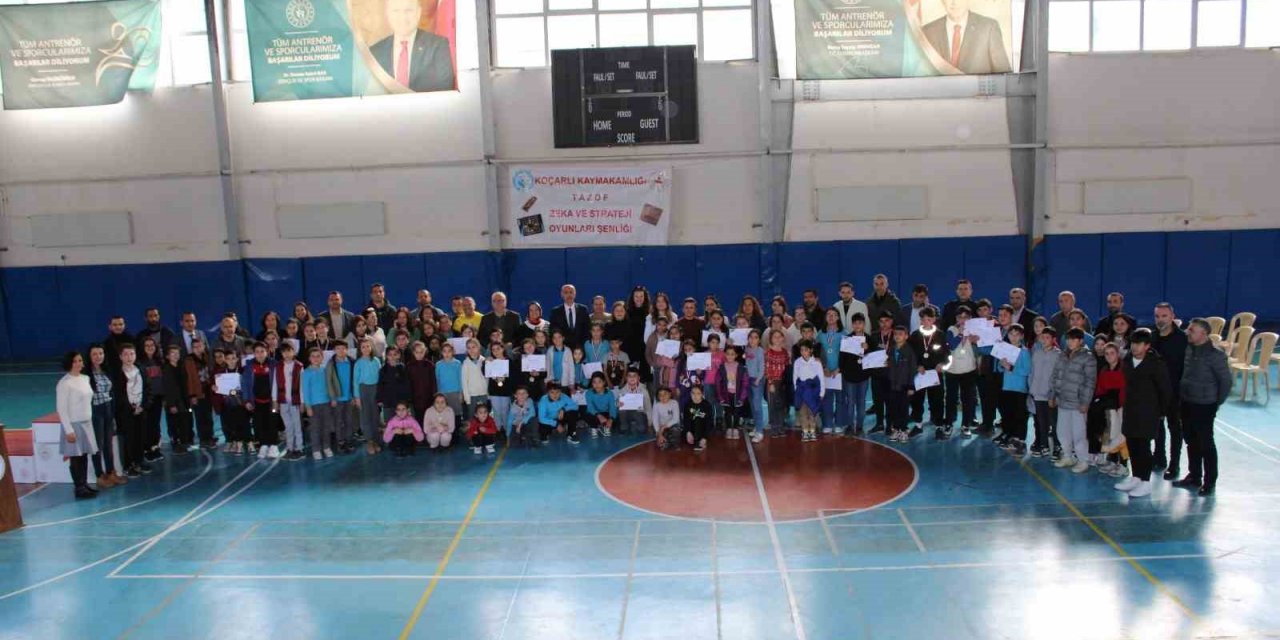 Koçarlı’da Akıl ve Zekâ Oyunları Turnuvası tatlı rekabete sahne oldu