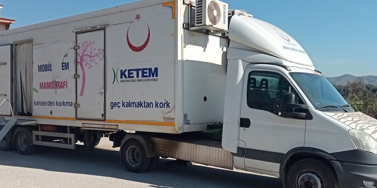 Mobil KETEM aracı Köşk’te hizmet vermeye başladı