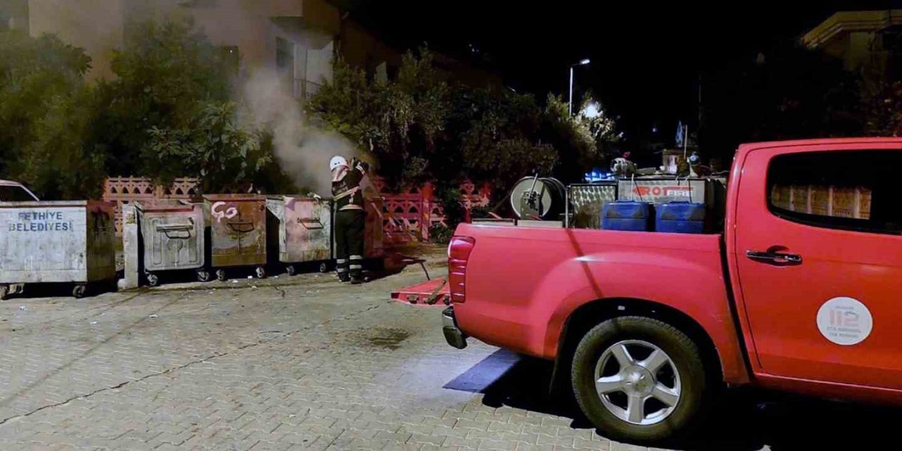 Büyükşehir İtfaiyesi çöp ve konteyner yangınları için uyardı