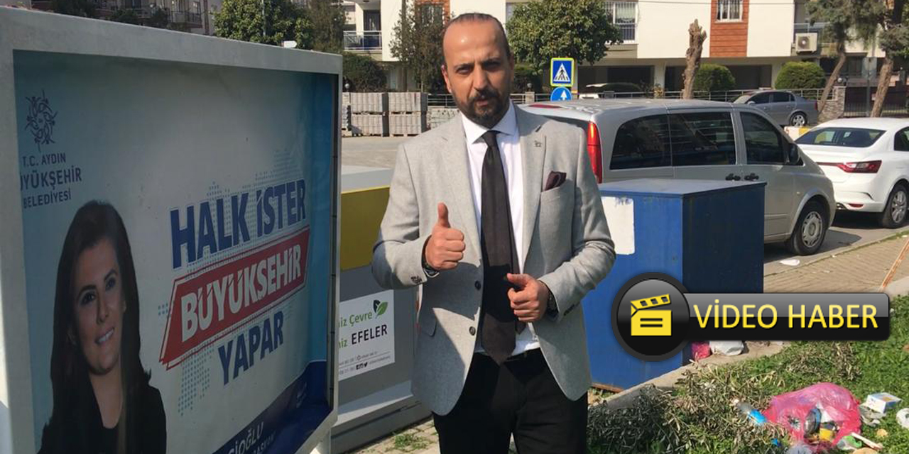 DP’li Turgut’tan Çerçioğlu’na ‘bilbord’ tepkisi