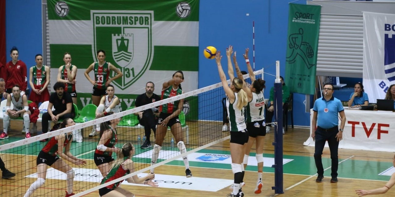 Ege derbisini Bodrum’un İncileri kazandı