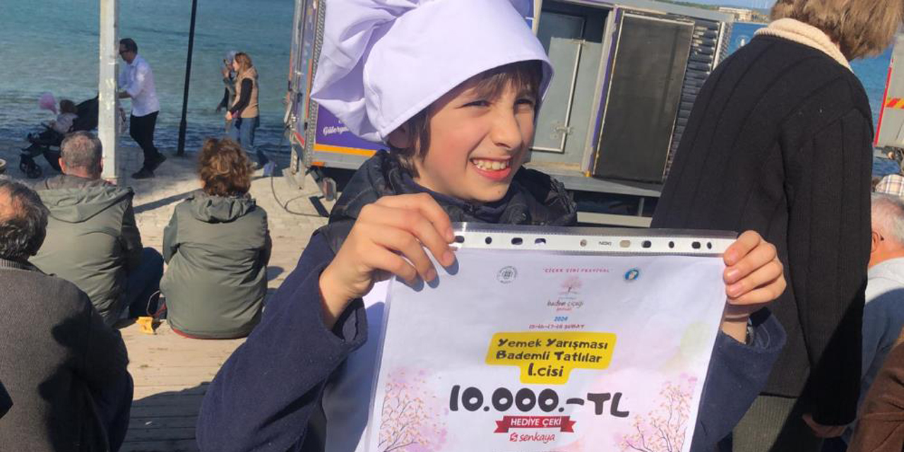 Kendi tarifiyle katıldığı yarışmada 9 yaşındaki Poyraz, jüri özel ödülünün sahibi oldu