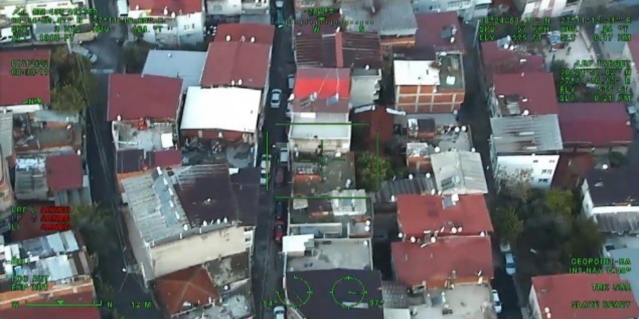 İzmir’de 147 adrese eş zamanlı şafak baskını: 293 gözaltı