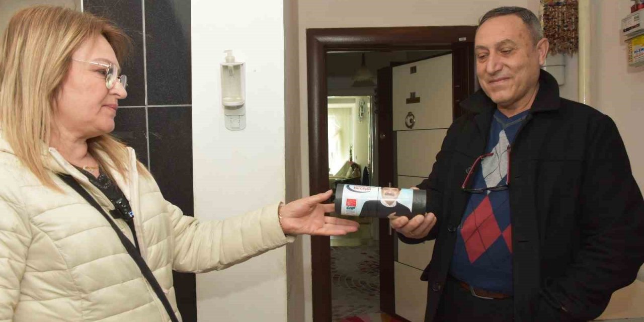 CHP Pamukkale Adayı Ertemur’dan çevreci hediye