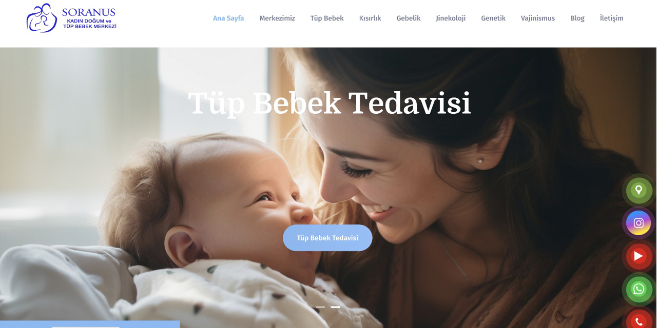 Soranus Tüp Bebek Merkezi: Tüp bebek tedavisi hakkında detaylı bilgi
