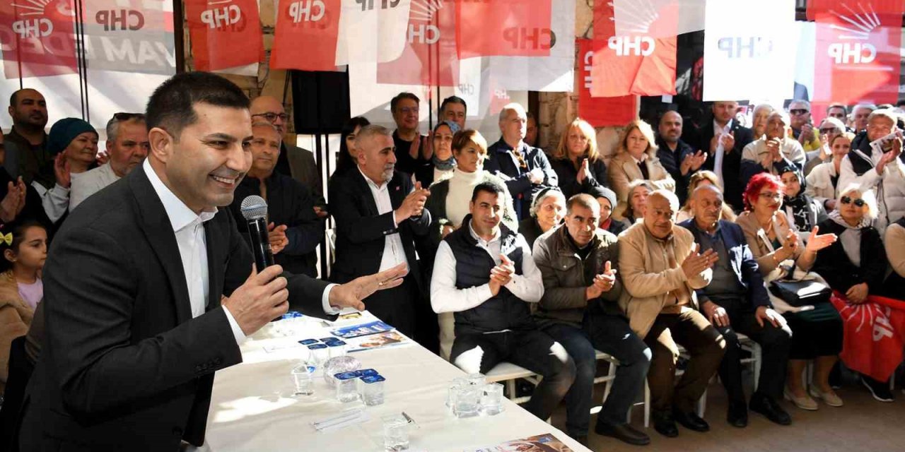 Kuşadası Belediye Başkanı Günel seçim çalışmalarına devam ediyor