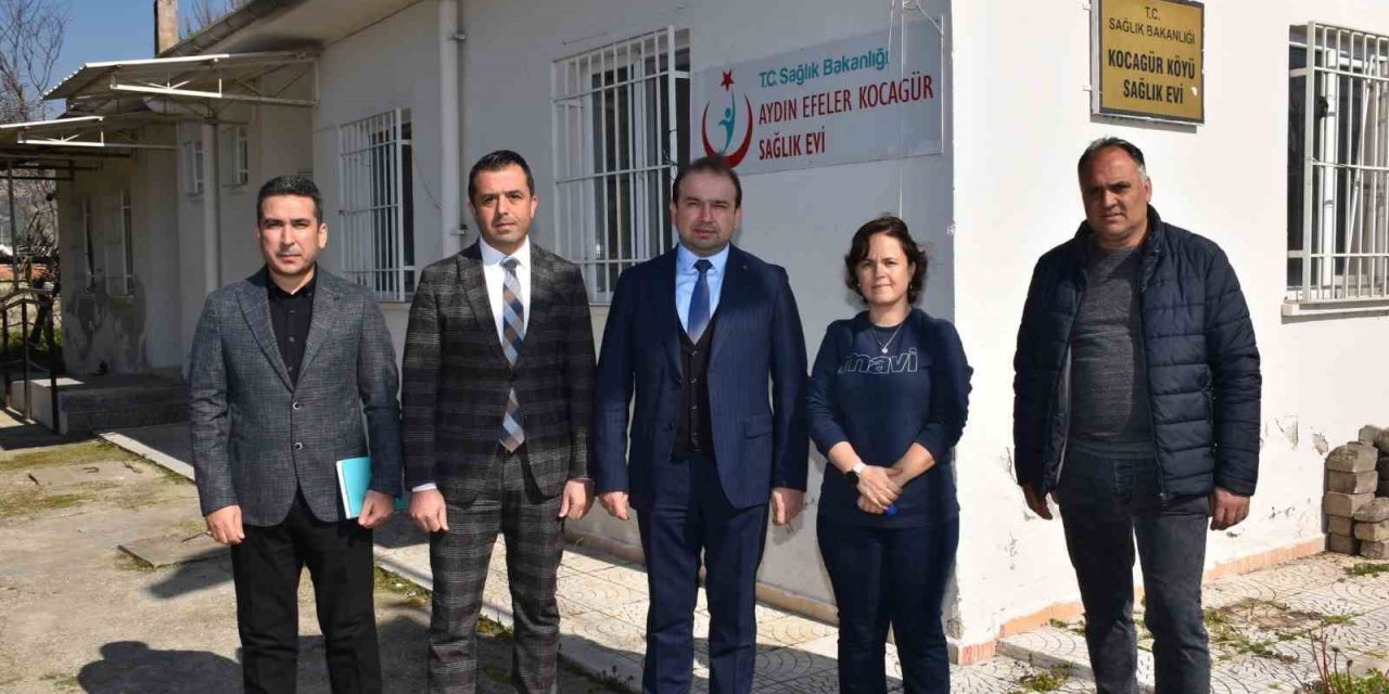 Kocagür Sağlık Evi’nde verilen hizmetler yerinde incelendi