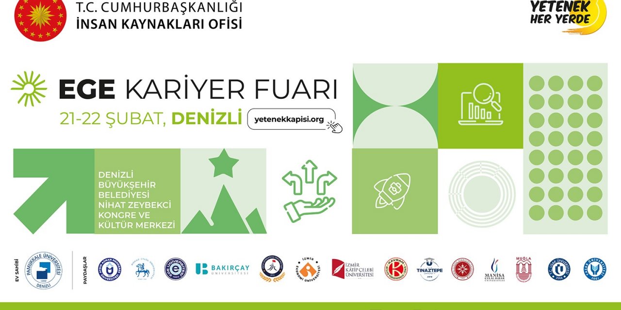 EGEKAF 24 on binlerce öğrenci ve mezuna kapılarını Denizli’de açıyor