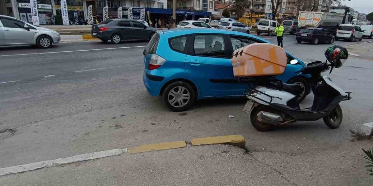 Milas’ta otomobilin çarptığı yaşlı kadın yaralandı