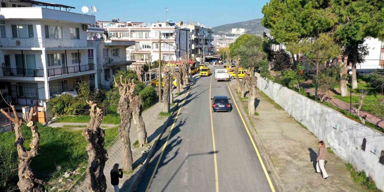 Kuşadası’nda okul yolları güvenli hale getiriliyor