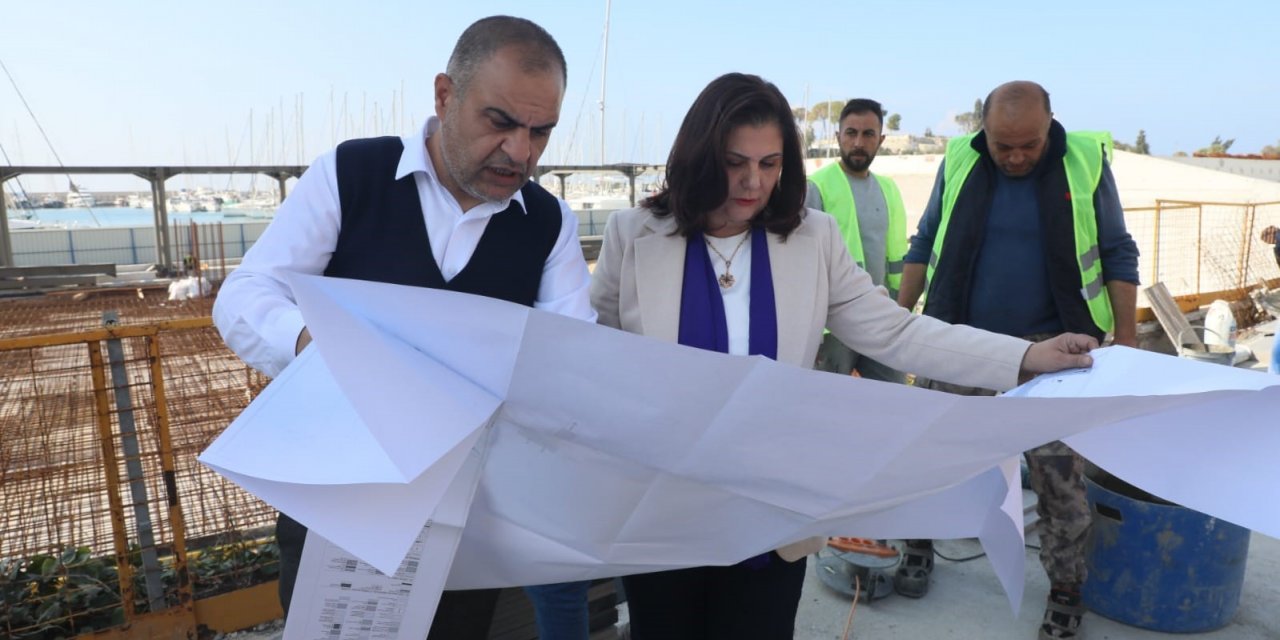 Kuşadası sahil şeridini daha modern hale getirmek için çalışma başlatıldı