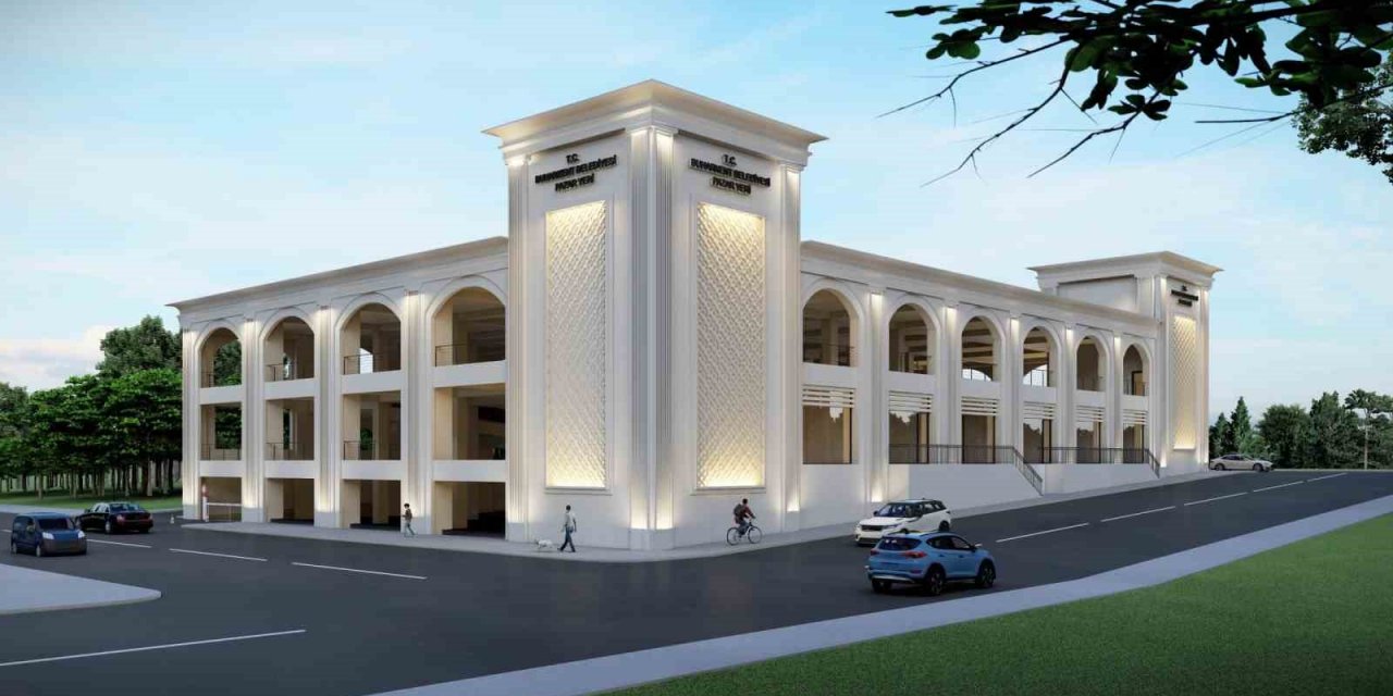 Buharkent Kapalı Pazar Yeri ve Katlı Otopark’ın temeli atıldı