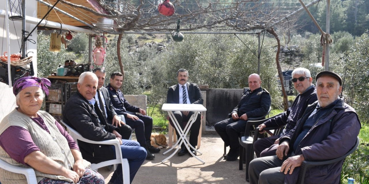 Kaymakam Yakuta vatandaşları yalnız bırakmıyor