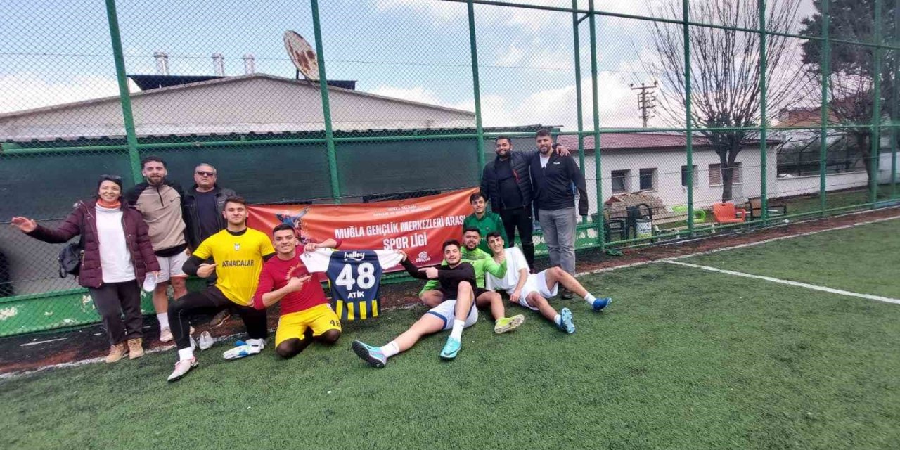 Muğla Gençlik Merkezleri arası spor ligi başladı