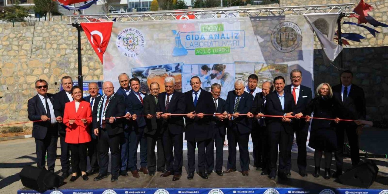 Muğla’da 100.Yıl Gıda Analiz Laboratuvarı açıldı