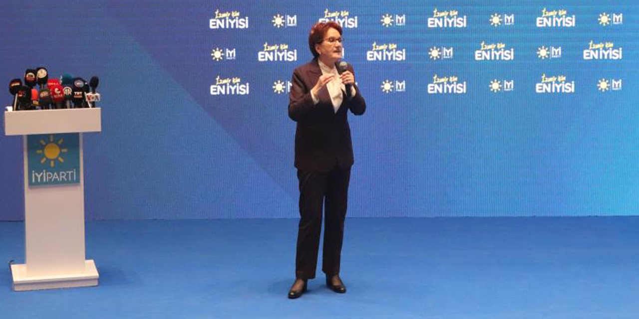 İYİ Parti Genel Başkanı Akşener: “İYİ Parti’nin misyonu ‘Sen aday çıkarırsan o kazanır’ cümlesine uymamaktır”