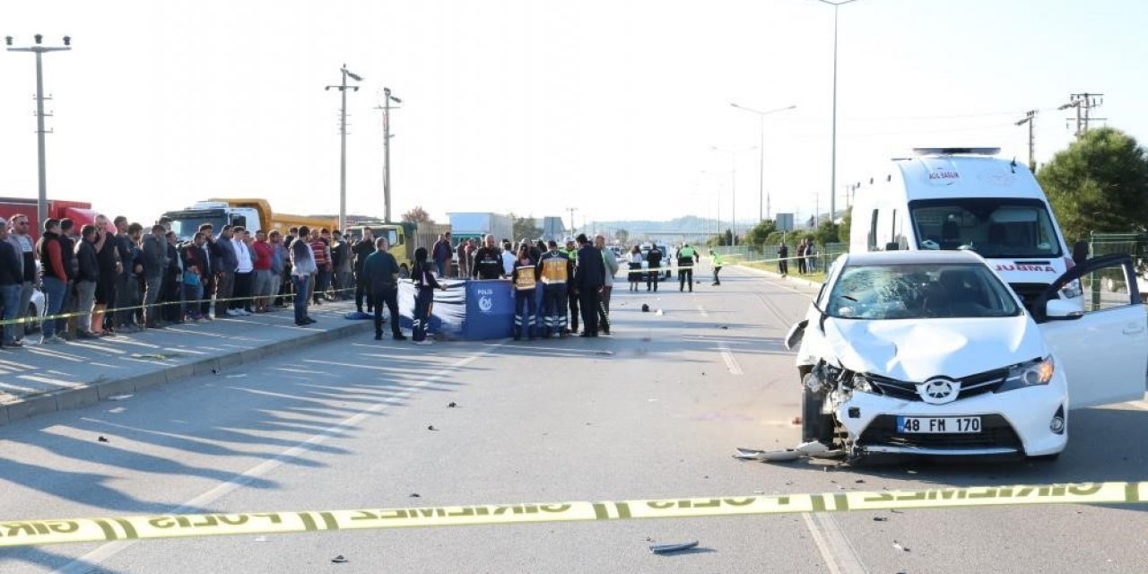 Fethiye’de 2 çocuğun öldüğü kazanın güvenlik kamerası ortaya çıktı
