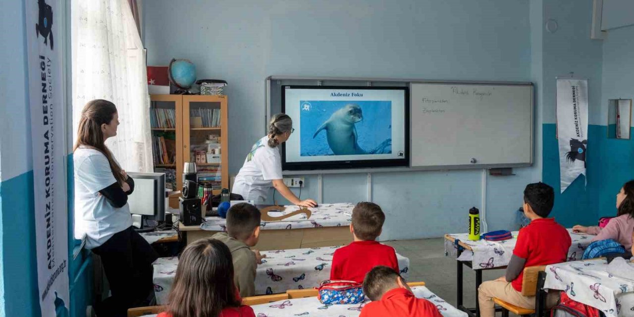 AKD’den öğrencilere ‘Akdeniz’i Koruyorum’ eğitimi