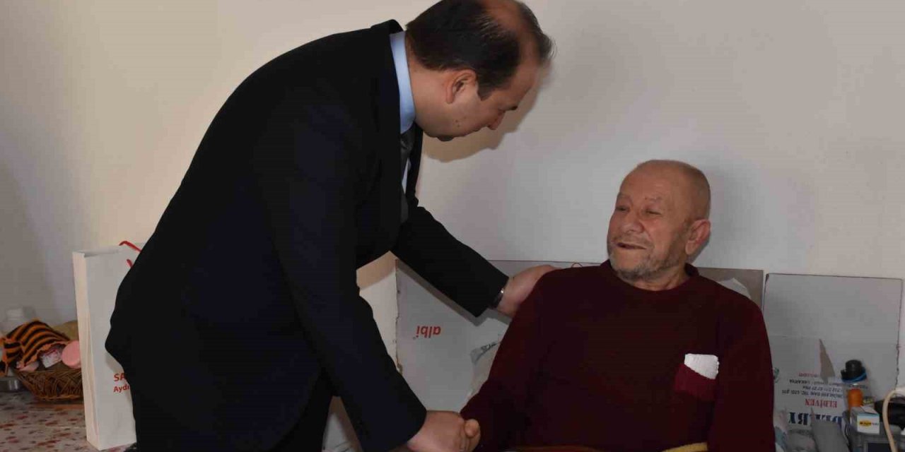 Aydın’da evde sağlık hizmeti alan vatandaşlar yalnız bırakılmıyor