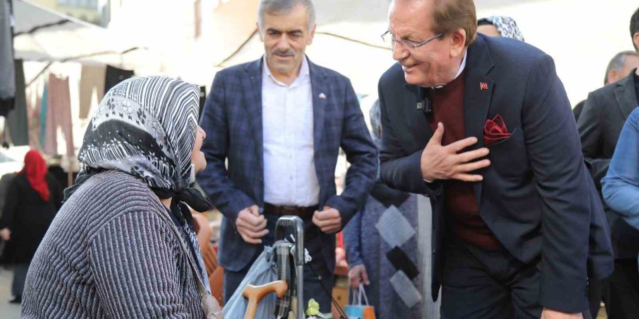 AK Parti Pamukkale Adayı Pekdemir, ilçedeki sorunları halkla çözmek istiyor