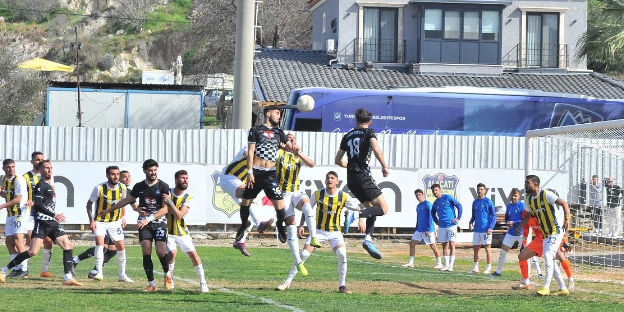 Alaçatıspor kazandı, yükselişini sürdürdü