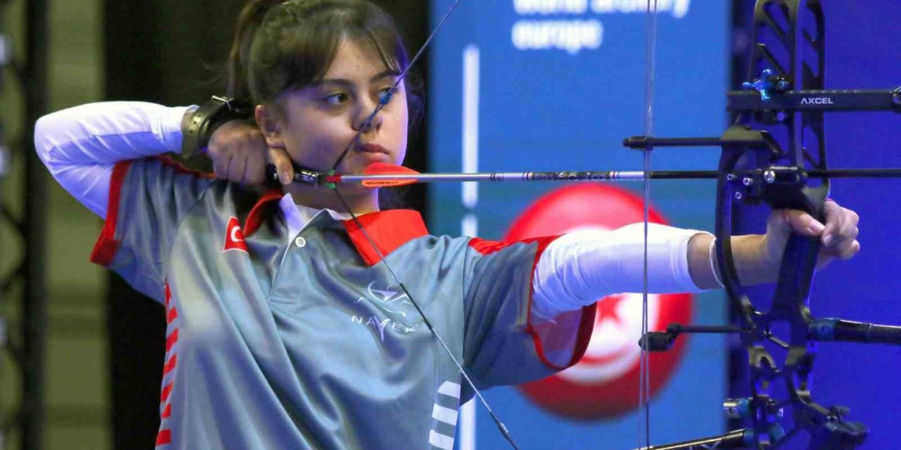 Muğla Büyükşehir okçusu Hazal Avrupa şampiyonu