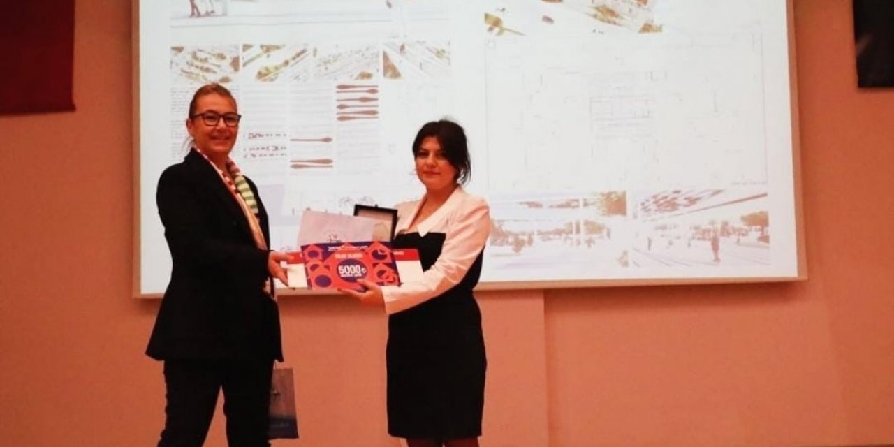 PAÜ Öğrencisi Ulusal Öğrenci Fikir ve Proje Yarışması’nda ödülüne layık görüldü