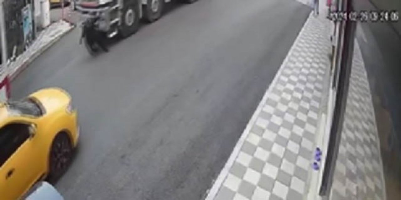 İzmir’de feci ölüm kamerada