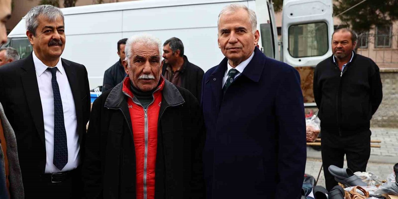 Başkan Zolan’ı maniyle karşıladı