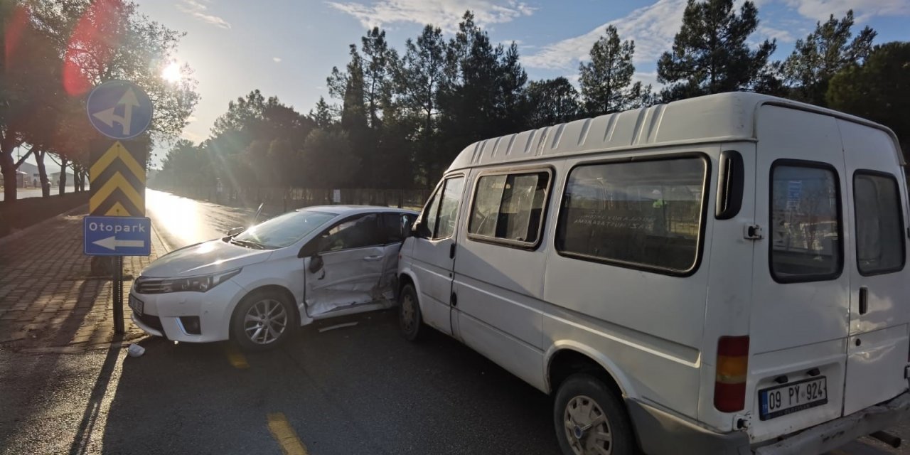 Menteşe’de trafik kazası: 1 yaralı