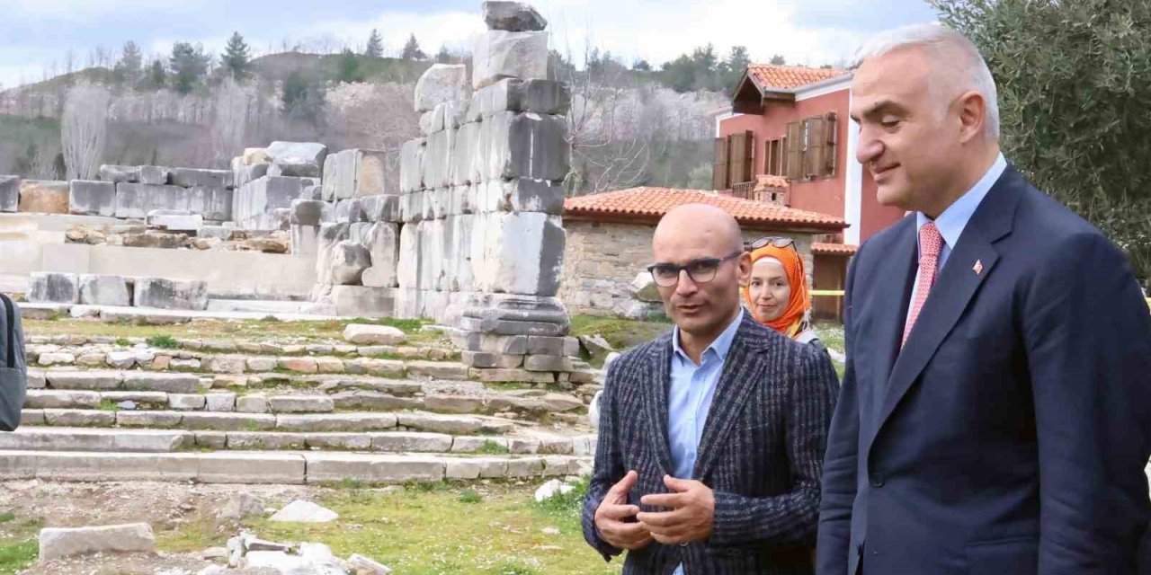 Bakan Ersoy açıkladı: Muğla’daki üç antik kente 1,5 milyar lira ödenek