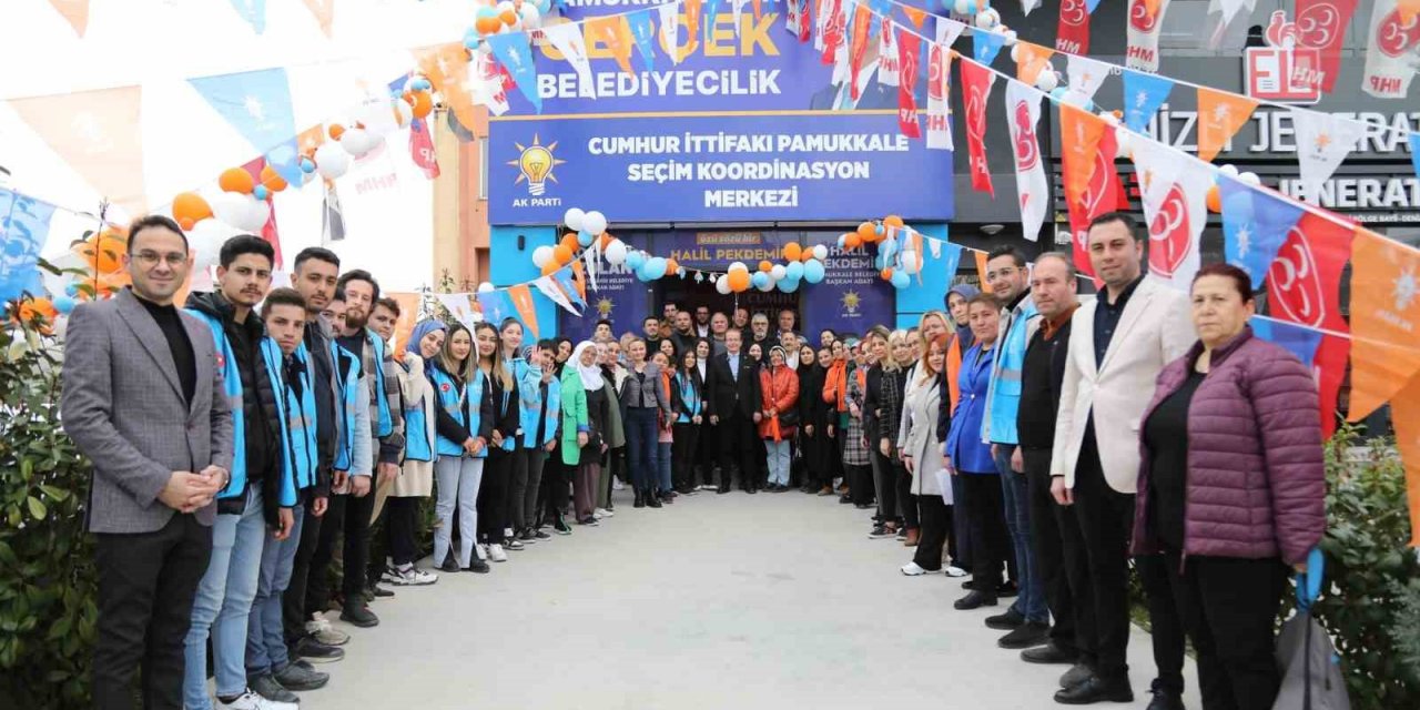 Pamukkale adayı Pekdemir’den şeffaflık ve katılımcılık sözü