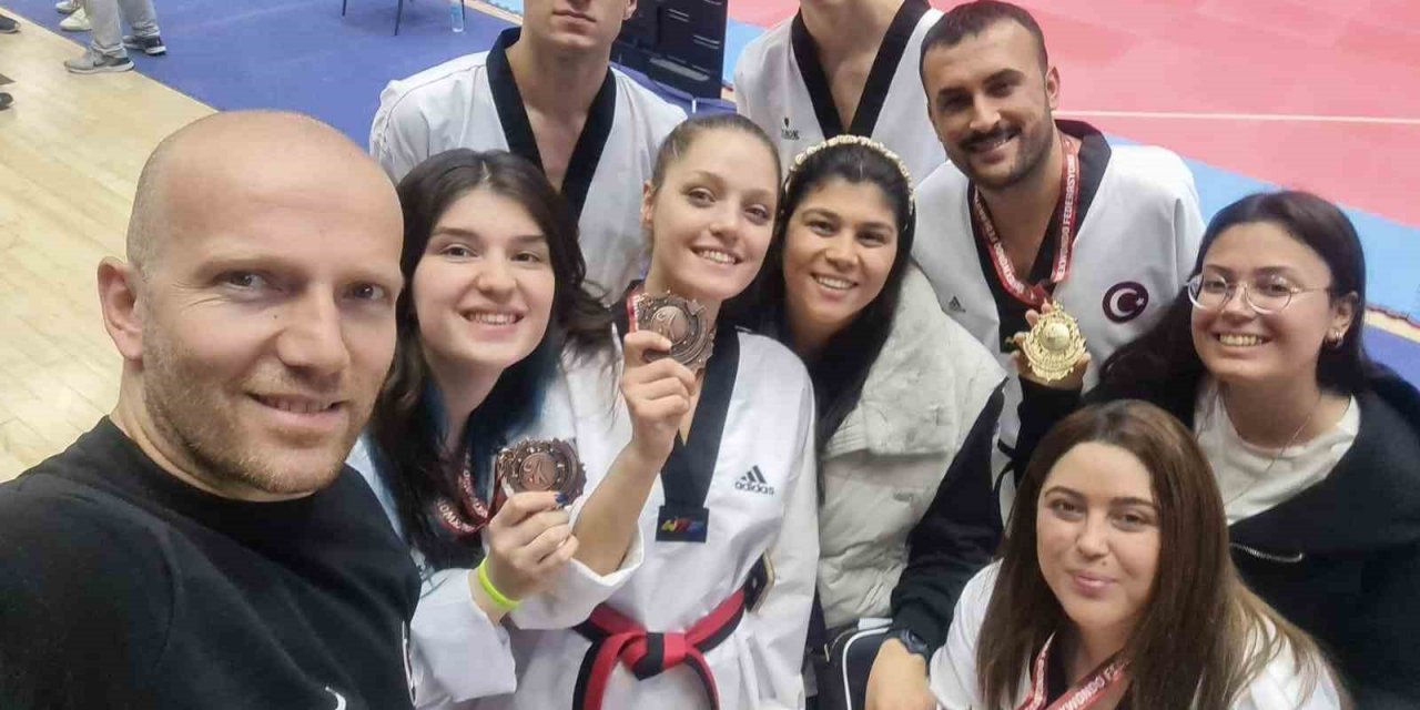 Denizli’ye 4 madalya getiren sporcular gözünü olimpiyatlara dikti