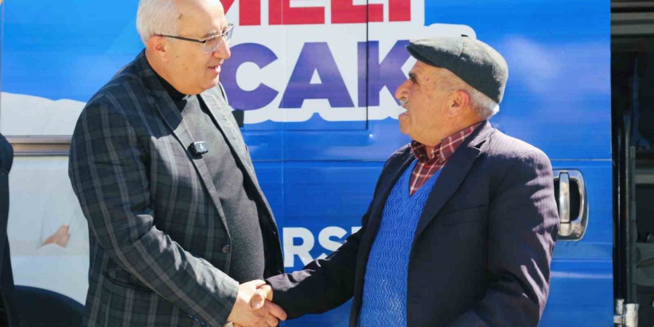 Başkan Arslan, Çameli’yi karış karış gezerek projelerini anlatıyor