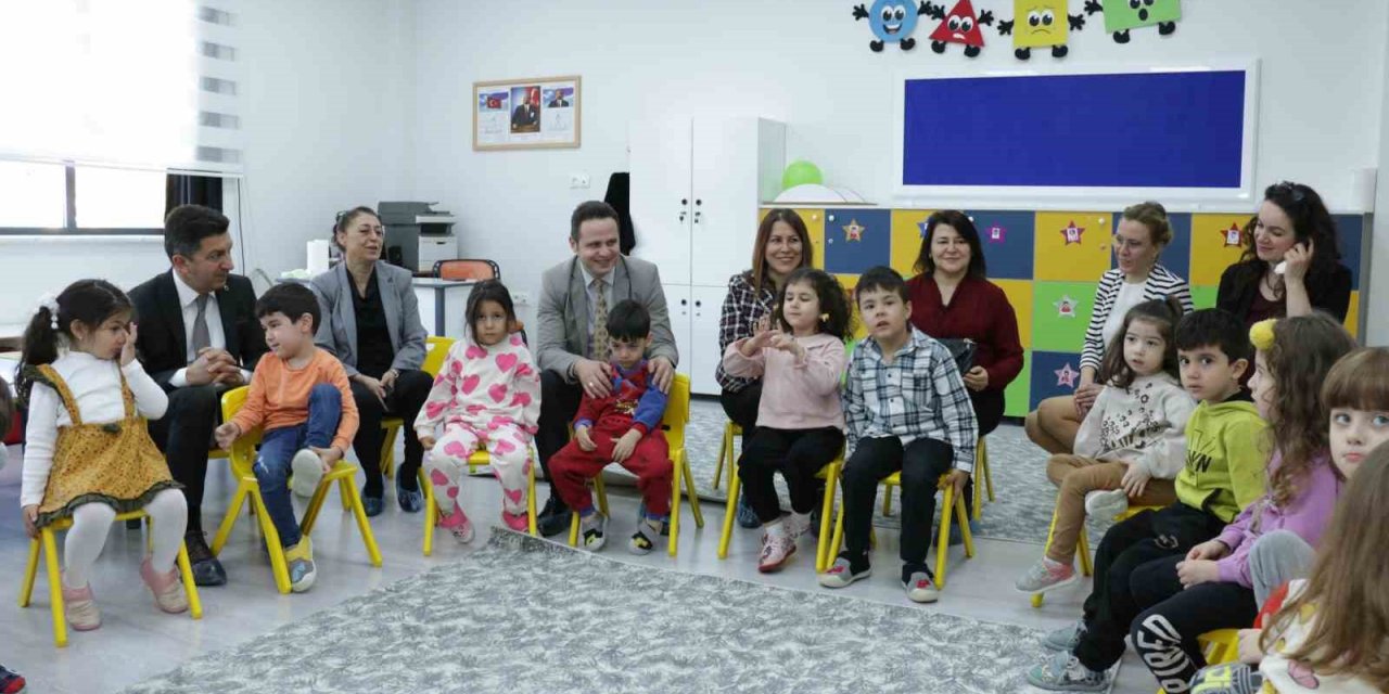 Muğla İl Milli Eğitim Müdürü Çay, minik öğrencilerle buluştu