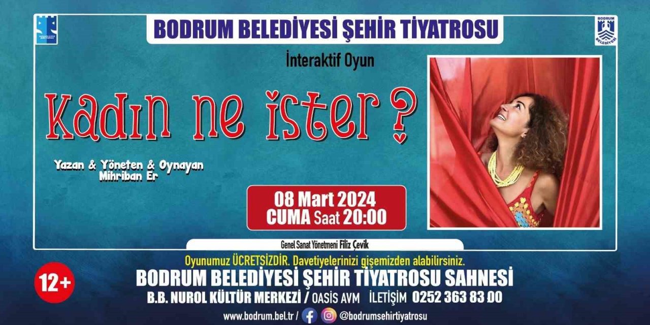 “Kadın ne ister?” oyunu sahneleniyor