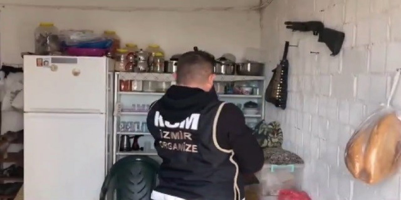 İzmir’de suç örgütlerine ve kaçakçılara bir günde 3 operasyon