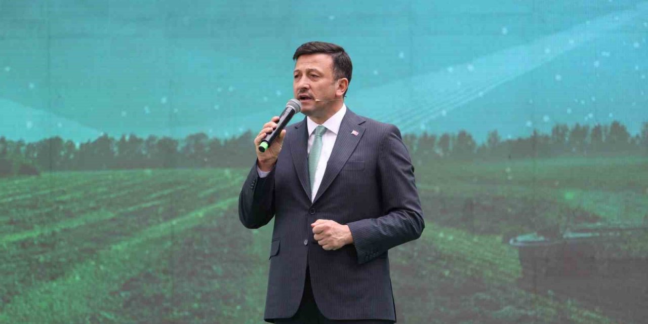 Hamza Dağ, tarım projelerini tek tek anlattı