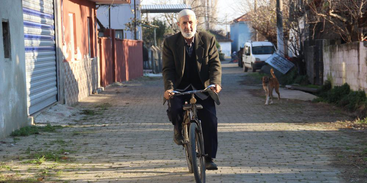 57 yıldır aynı bisikleti kullanıyor