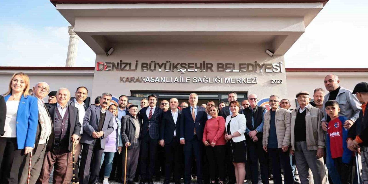Denizli’nin 130’ncu ASM’si hizmete girdi