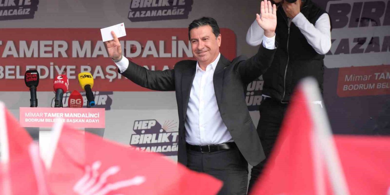 CHP Muğla Büyükşehir Adayı Aras’tan Bodrum’a 100 bin kişilik su sözü