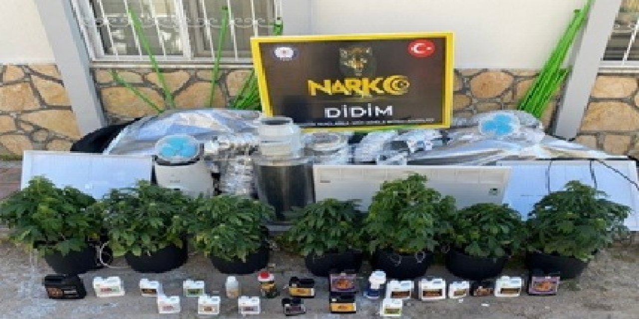 Didim’de uyuşturucu operasyonu