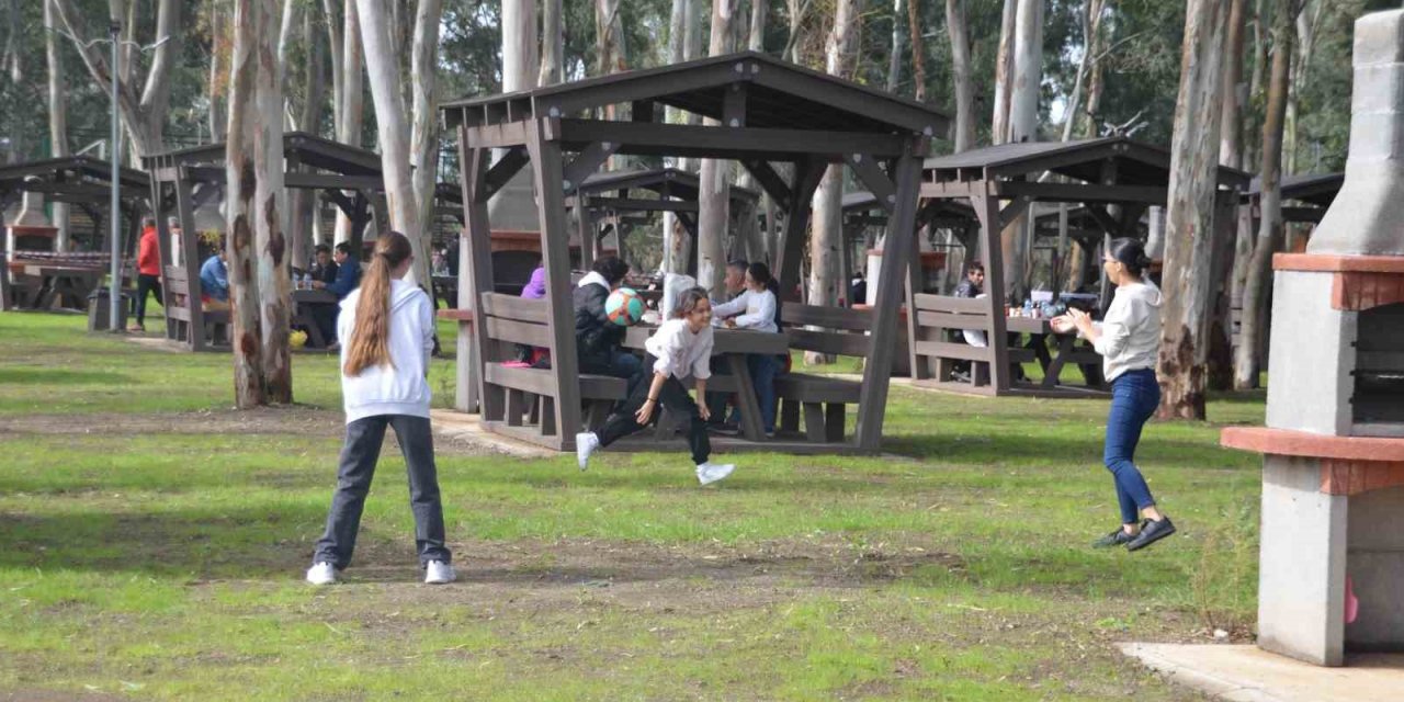 Hisarönü Mesire Alanı’nın ilk konukları belediye personeli oldu