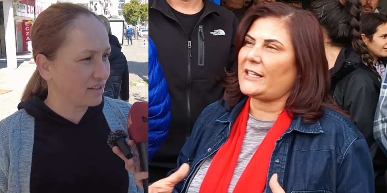 Sokak röportajında isyan eden kadın:  “Canımızı alan Çerçioğlu'na oy vermeyeceğim”