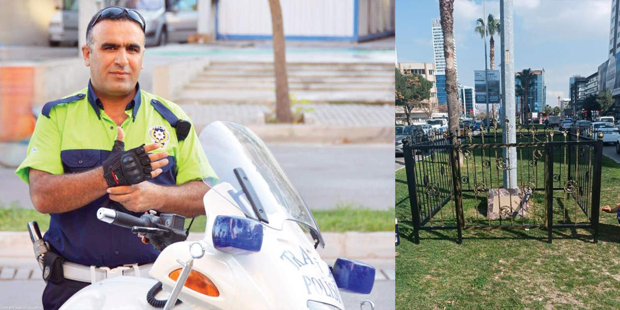 Fethi Sekin’in şehadete erdiği yerin etrafı koruma altına alındı