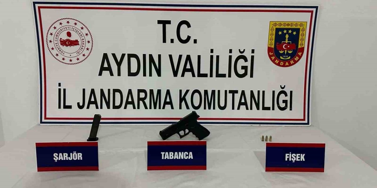 Şüpheli şahsın üzerinde ruhsatsız tabanca ele geçirildi