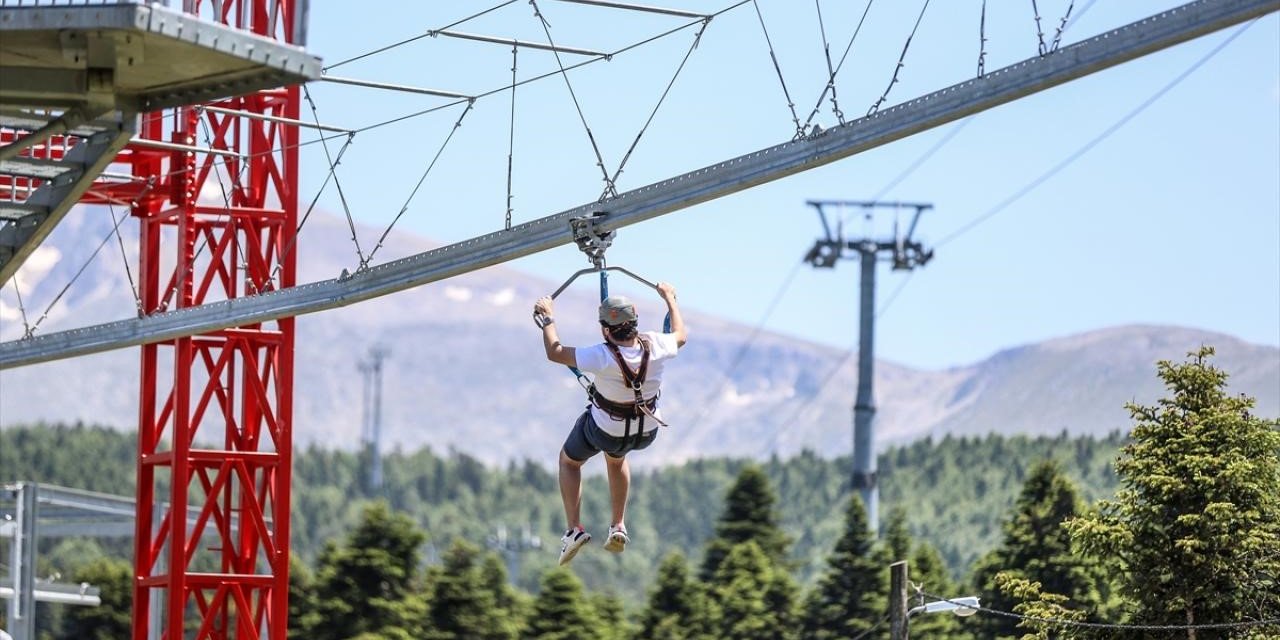 Başkan Atlı yeni dönemde Babadağ’a Adrenalin Parkı kazandıracak